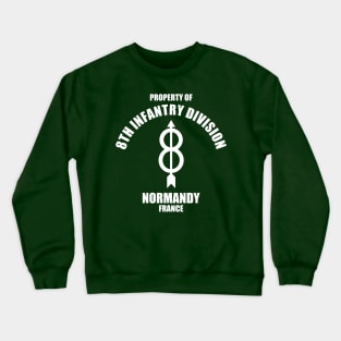 8th Infantry Division - Normandy France Crewneck Sweatshirt